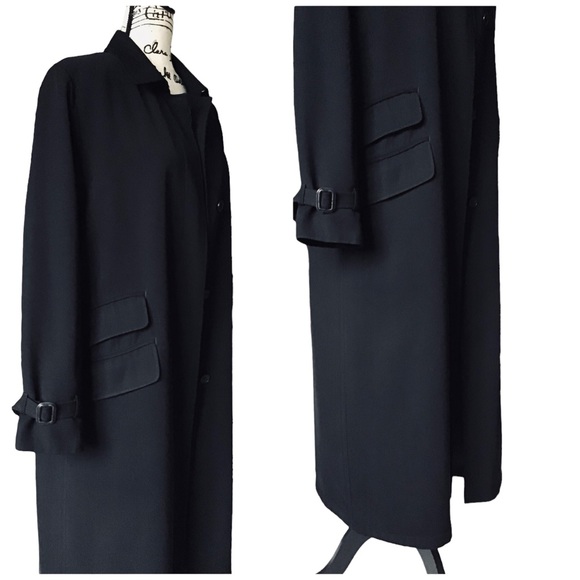 Vintage 90’s Women’s Long Overcoat *Large - Picture 3 of 15